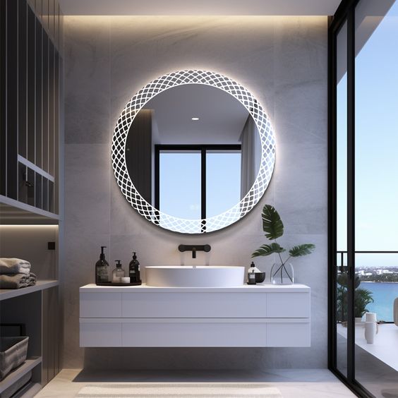 Metis Round LED Mirror